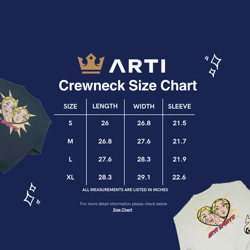 ARTI Pop-Art Sweat Set - Chenille Crew & Shorts