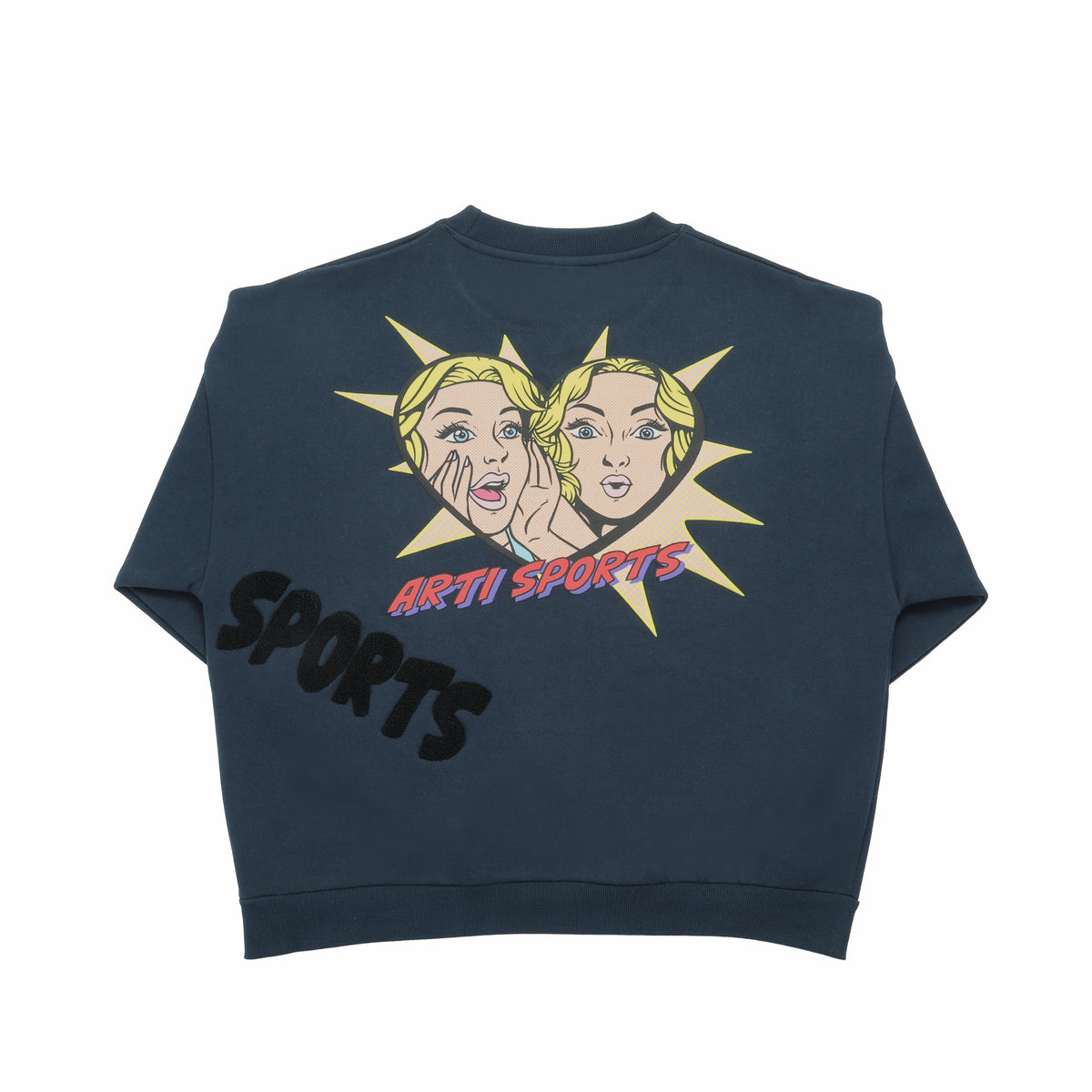 ARTI Pop-Art Sweat Set - Chenille Crew & Shorts