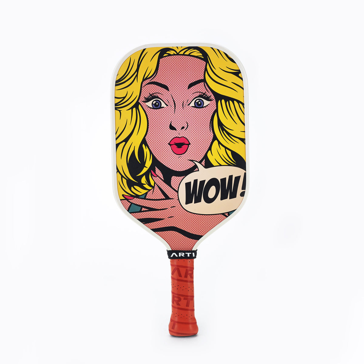 ARTI Carbon Fiber Pickleball Paddle - "WOW" Pop-Art