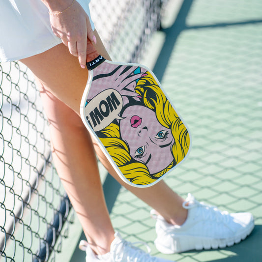 ARTI Carbon Fiber Pickleball Paddle - "WOW" Pop-Art