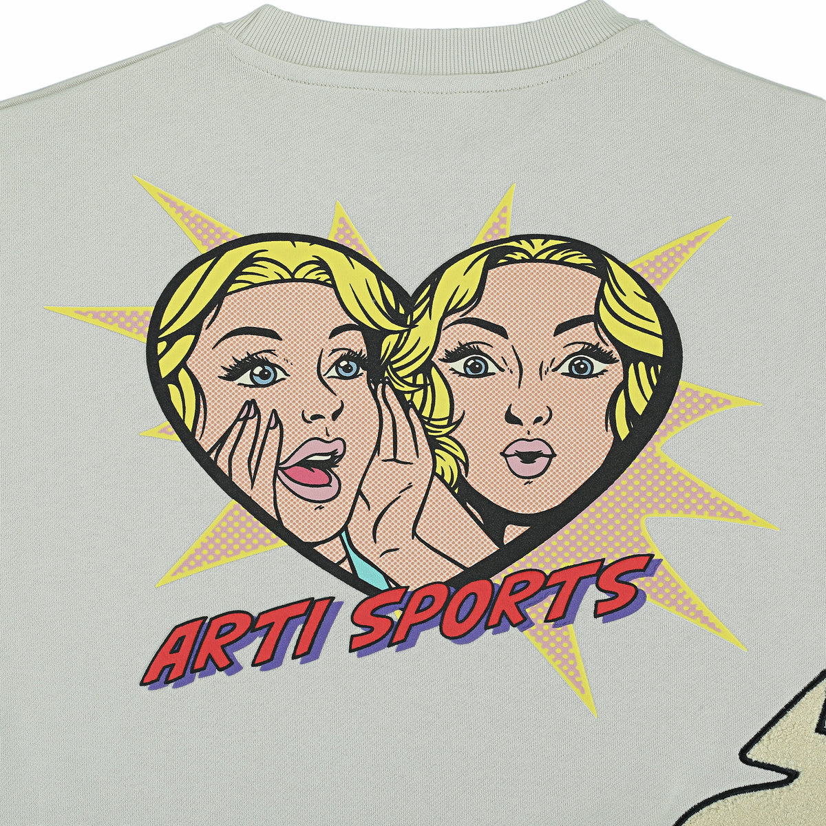 ARTI Pop-Art Sweat Set - Chenille Crew & Shorts