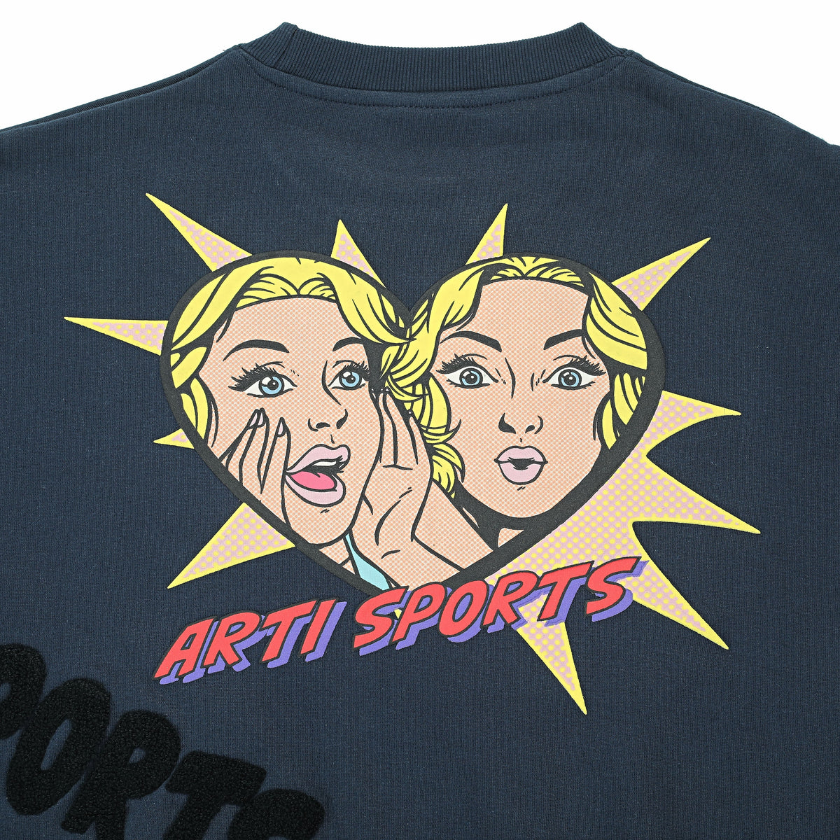 ARTI Pop-Art Sweat Set - Chenille Crew & Shorts