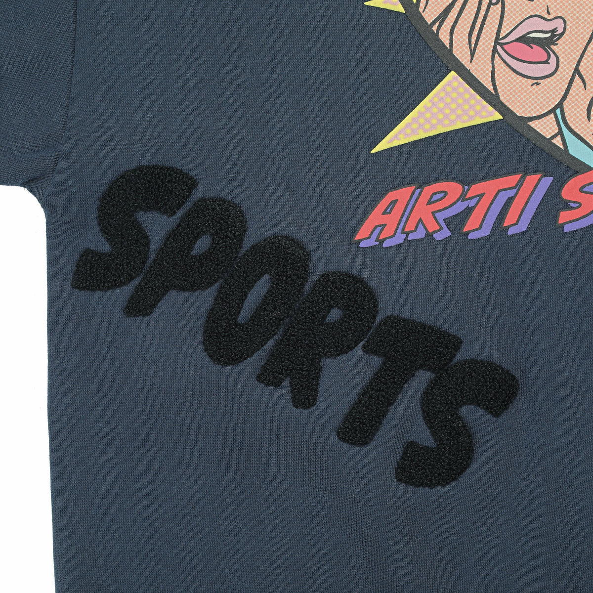 ARTI Pop-Art Sweat Set - Chenille Crew & Shorts
