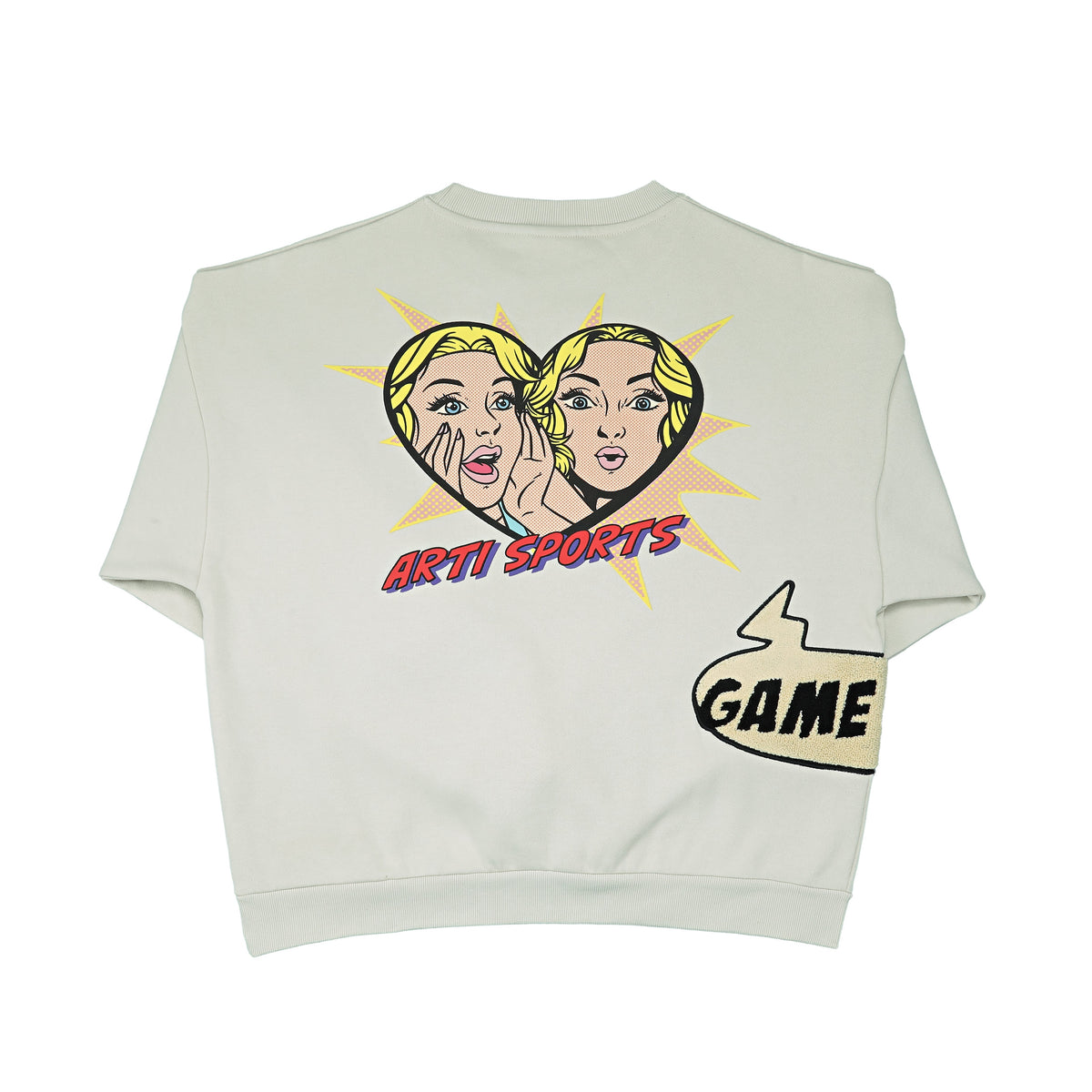 ARTI Pop-Art Sweat Set - Chenille Crew & Shorts