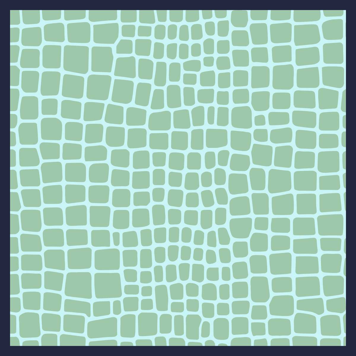 mint gatorskin mahjon mat neoprene