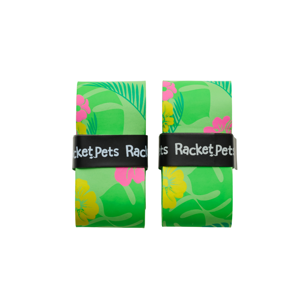 Green Paradise Overgrip Tape for Tennis & Pickleball (Pack of 2)
