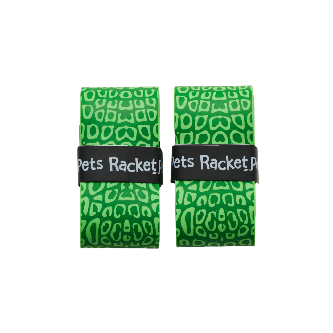 Green Alligator Overgrip Tape for Tennis & Pickleball (Pack of 2)