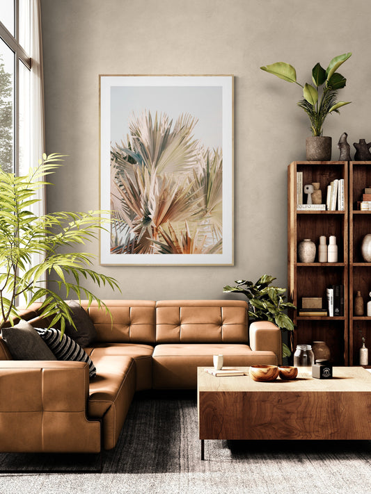 Modern Fine Art Photograph - Spring Palms #2