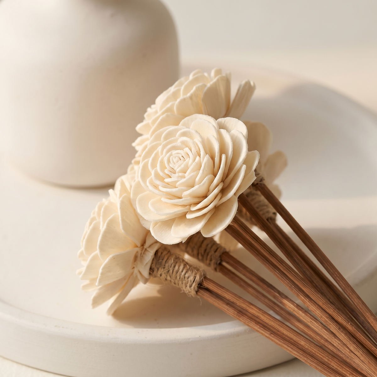 Sola Wood Flower Reed Diffuser Sticks - 12 Pack