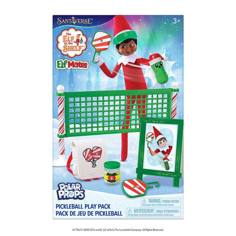Elf Pickleball Play Pack - Holiday Scout Elf Accessory