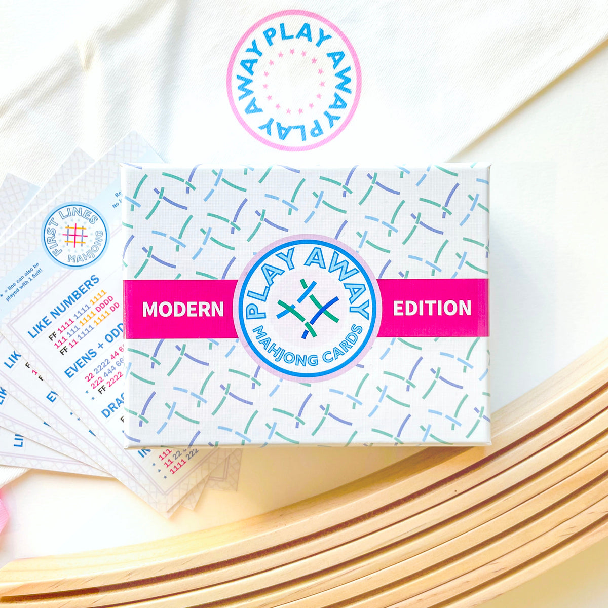 Play Away Mahjong Cards: Modern Edition