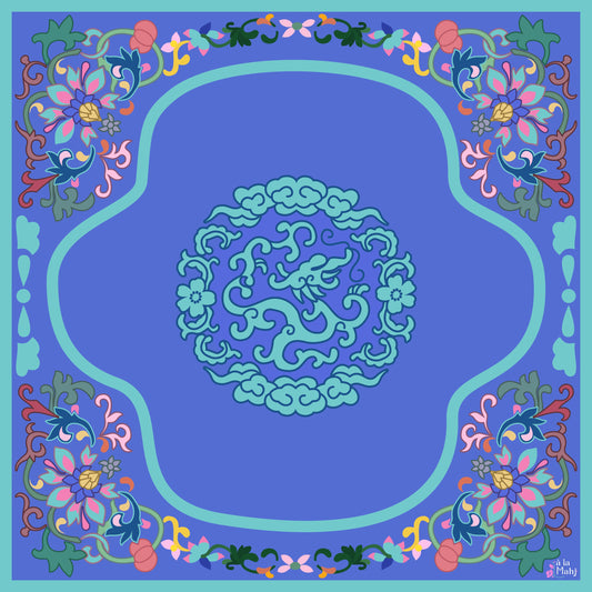 Mat - Brocade in Bloom Mahjong Mat