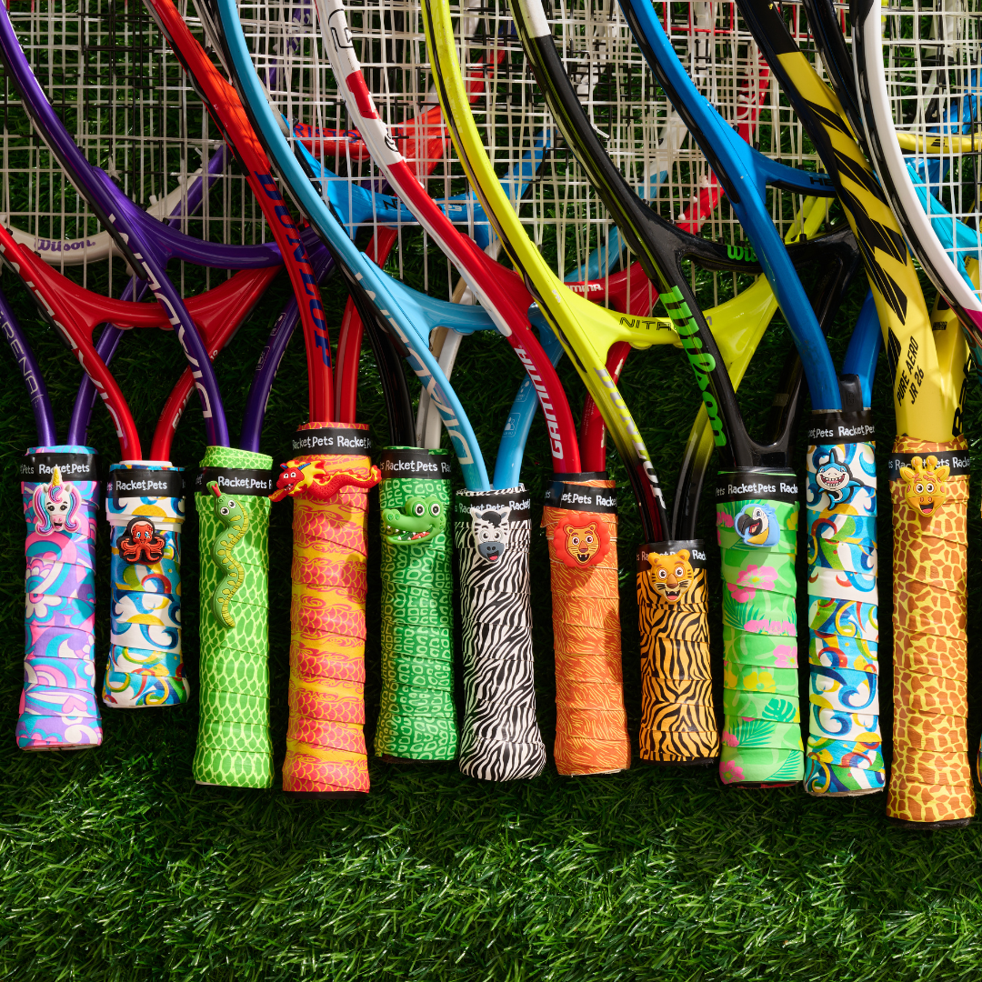 Overgrip Tape for Tennis Racket - Pink/Purple Unicorn (pack of 2)
