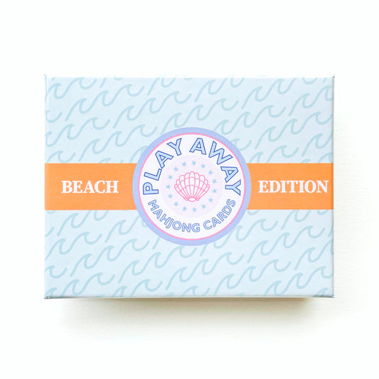 Play Away Mahjong Cards: Beach Edition