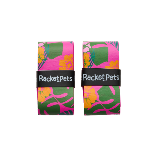 Pink Paradise Overgrip Tape for Tennis & Pickleball (Pack of 2)