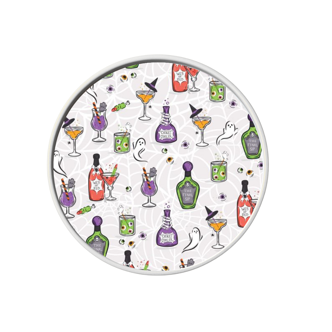 Spooky Cocktails Art Pop