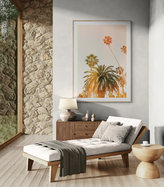Modern Fine Art Photograph - California Palms #2
