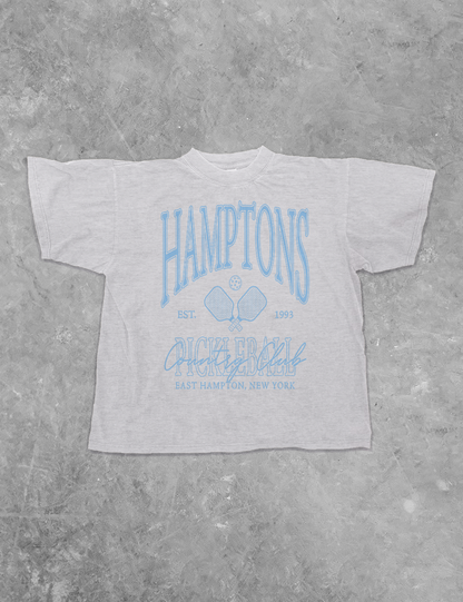 Underground Original Design: Hamptons Country Club Pickleball Boxy Cotton TShirt